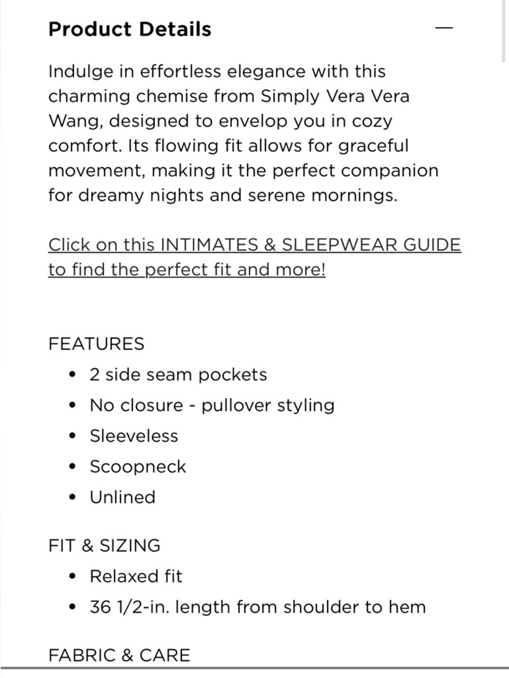 Simply Vera Vera Wang Navy Blue Floral Chemise size XXL (20) - Picture 6 of 11